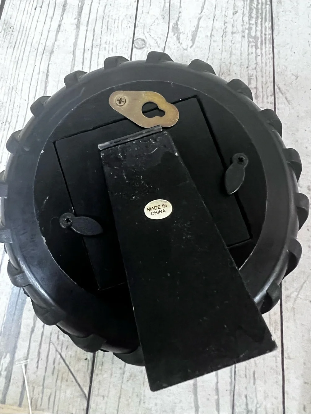 John Deere Tire Desk Or Wall Clock WORKS